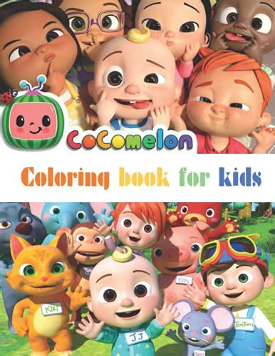 Cocomelon Coloring Book For Kids A Great Jumbo Coloring Book For Kids