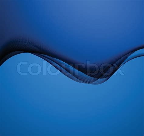 Blue Abstract Soft Dark Background Stock Vector Colourbox