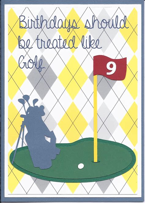 Golf Themed Birthday Card Birthday Greeting Cards Birthday Cards Free Its My Birthday