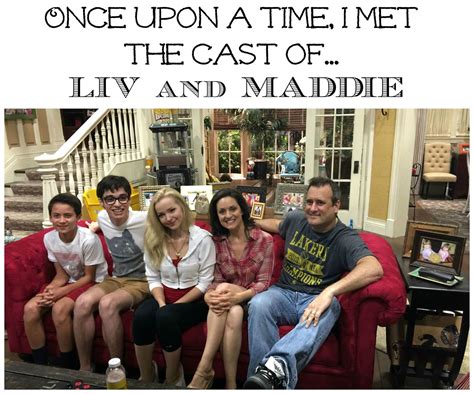 Once Upon A Time I Met The Cast Of Disney Channels Liv And Maddie