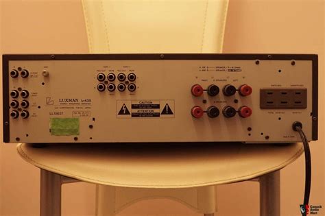 Luxman L 435 Integrated Amplifier 100wpc Photo 1073618 Canuck Audio Mart