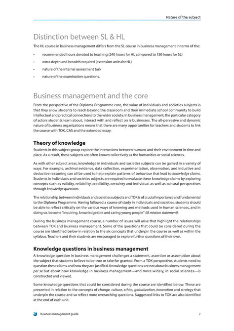 001 Ib Business And Management Extended Essay Topics Example ~ Thatsnotus