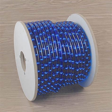 150 Feet Blue Incandescent Rope Light Spool 12 120v