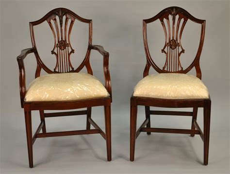 European bentwood curlicue wood dining chairs mahogany. Small Vintage Size Shield Back Dining Room Chairs|Solid ...