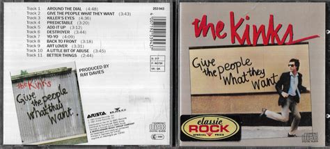 Give The People What They Want By The Kinks Cd With Libertemusic Ref