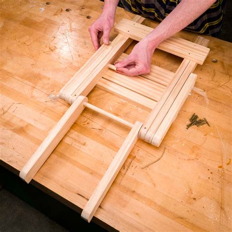 Saturday Morning Workshop How To Build A Folding Stool Diy