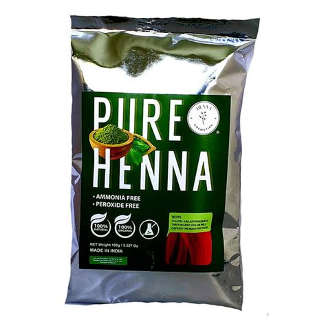 100 Natural Pure Organic Henna Powder For Hair Dyecolor 100 Grams