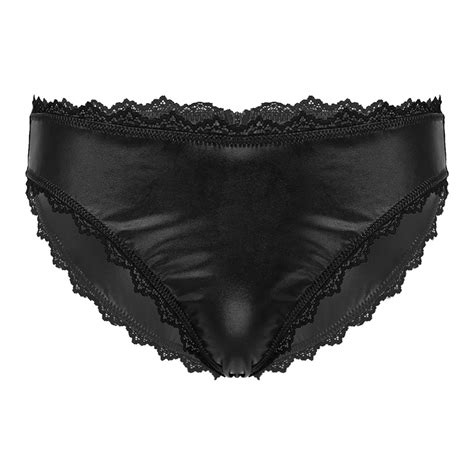 Leather And Lace Sissy Panties Sissy Panty Shop