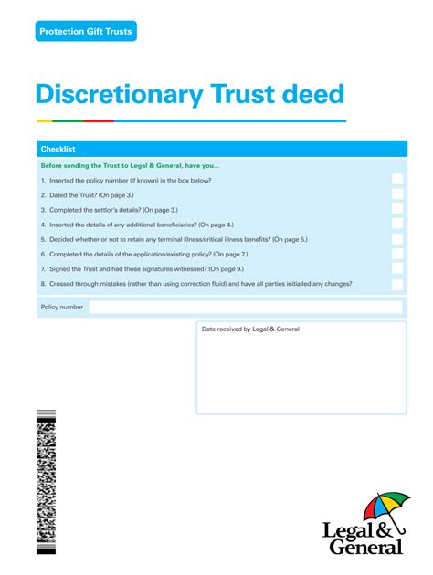 Discretionary Trust Deed Template Fill Out And Sign Online Dochub