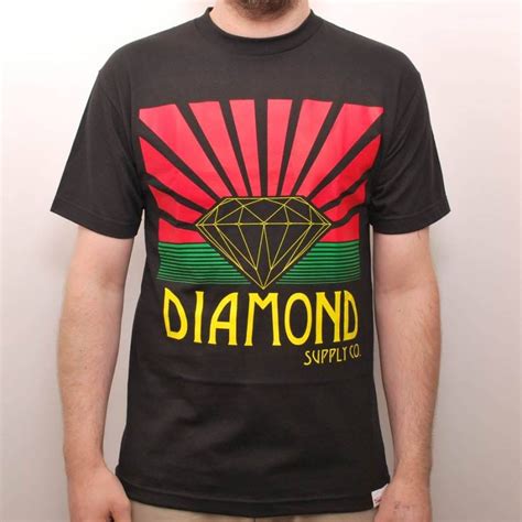 Diamond Supply Co Diamond Supply Co. Shining Skate T-Shirt Black - Diamond Supply Co from Native ...