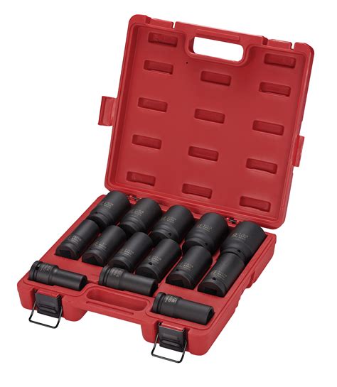 3/4" Dr. 14pc. Deep Impact Socket Set - SAE | Sunex Tools