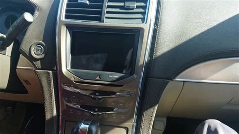 How To Remove Radio Navigation Display From Lincoln Mkx For Repair