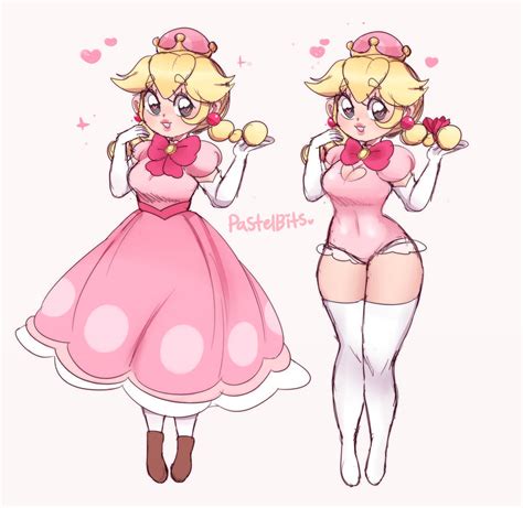 Peachette By Pastelbits On Deviantart