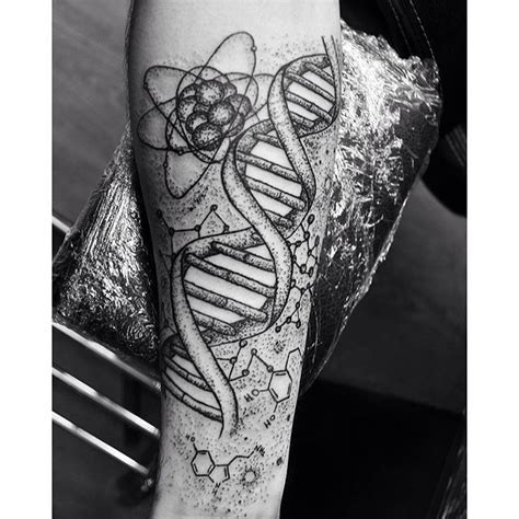 Dna Tattoo Tattoo Dotwork Dot Work Tattoo Tattoo Drawings Future