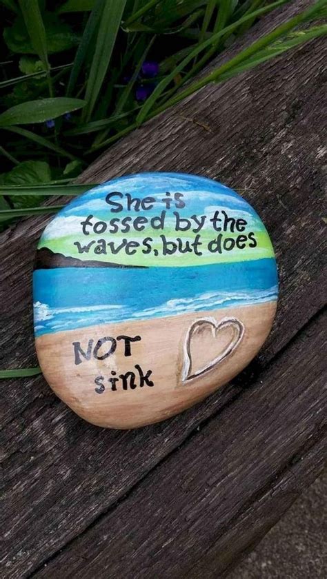 20 Beautiful Painted Rocks Quotes Design Ideas Rock Painting Ideas