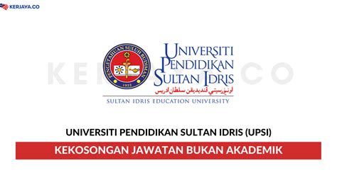 Universiti pendidikan sultan idris (upsi) telah diisytiharkan sebagai sebuah universiti pada 1 mei 1997 melalui warta kerajaan p.u.(a) 132 & 133, bertarikh 24 februari 1997. Jawatan Kosong Terkini Universiti Pendidikan Sultan Idris ...