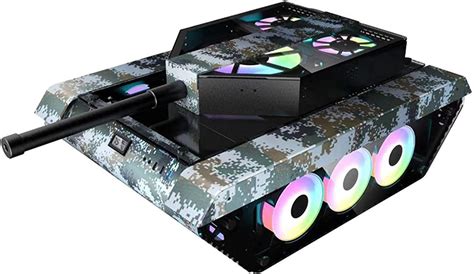 Liqiang Computer Case Atx Game Case Tank Shape Support E Atx