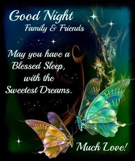 may you have a blessed sleep with the sweetest dreams sleep good night good night quotes sweet