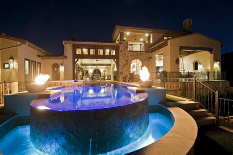 Austin Area Pools And Outdoor Living Area Luxury Swimming