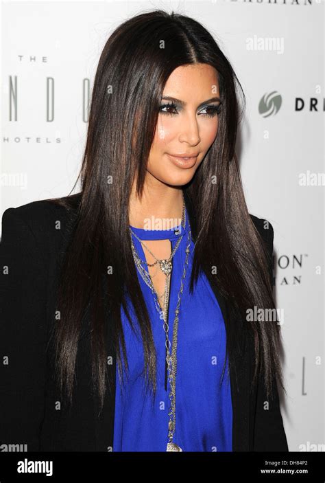Kim Kardashian True Reflection Fragrance Launch At London In West Hollywood Arrivals Los