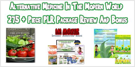 Alternative Medicine In The Modern World 275 Piece Plr Pack Review