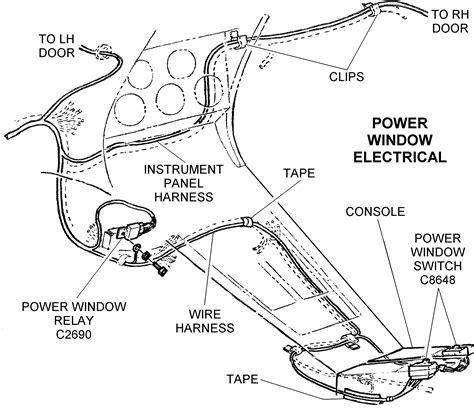 Mustang Power Window Wiring Diagram