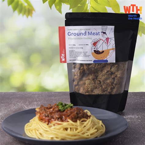 Ground Meat Wth Foods
