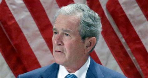 George W Bush Cautions Against Isolationism In The Us National