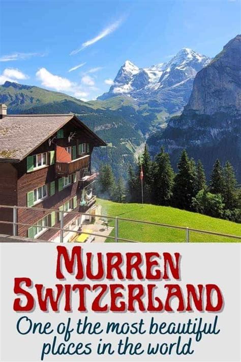 Murren Switzerland One Of The Most Beautiful Places In The World Artofit