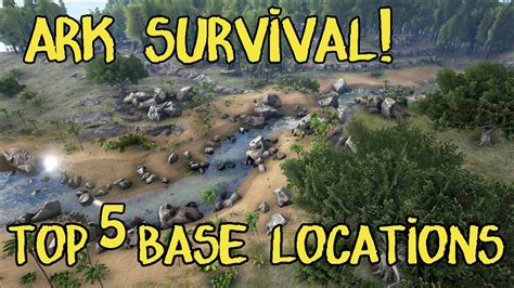 While it may not seem like much, the map you get while playing ark is going to be your biggest asset. Top 5 Base Locations in ARK Survival Evolved - YouTube