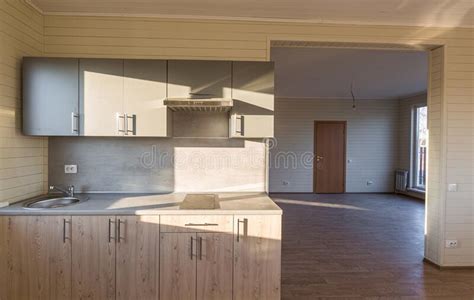 The Empty Room Of New House After Construction And Renovation Concept