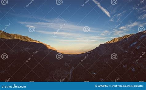 Steep Dark Mountainside With Uplands Beyond Picture Image 82988073