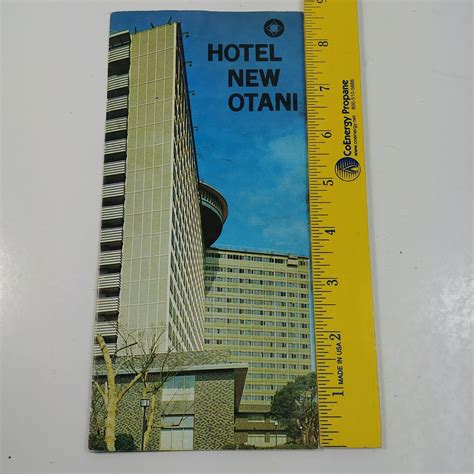 Hotel New Otani Japanese Tourist Guide Brochure Vintage Etsy