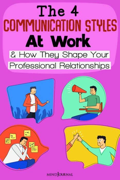 4 Communication Styles At Work Workplace Communication Tips