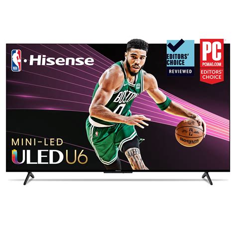 Hisense 75-Inch Class U6 Series Mini-LED QLED Google Smart TV (75U6K
