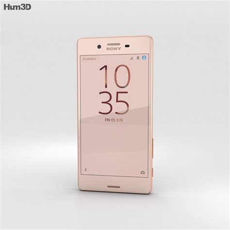 It does have some of. Sony Xperia X Performance Rose Gold 3D model - Electronics ...