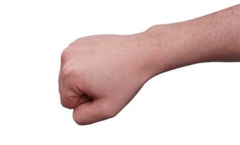 Download Clenched Fist And Forearm Transparent Png Stickpng