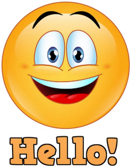 Download Emoji World Hello Smiley Full Size Png Image Pngkit