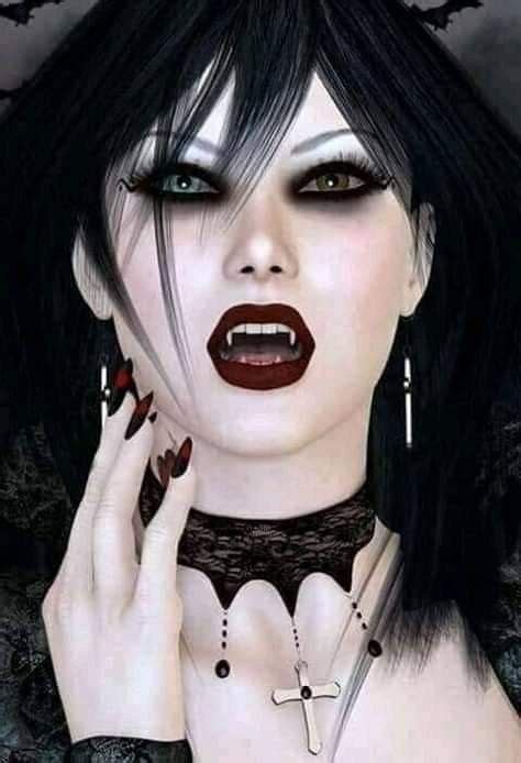 Halloween Face Makeup Lady Vampires Dark Art Fantasy Awesome Red