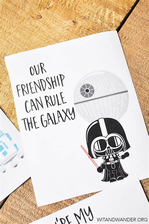 Star Wars Valentines Day Cards For Kids Our Handcrafted Life