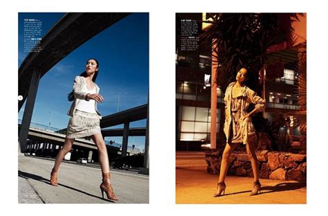 Asian Models Blog Liu Wen Editorial For Bergdorf Goodman Magazine Spring