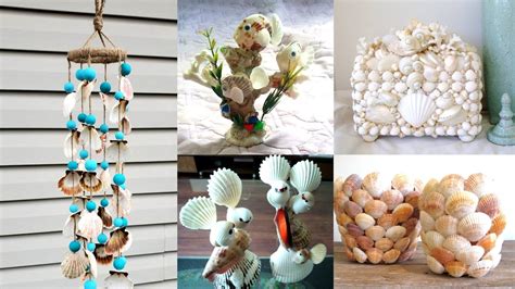 5 Ide Kreatif Kerajinan Dari Cangkang Kerang Seashell Craft Ideas