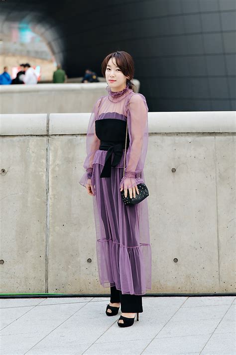 seoul fashion week streetwear womens 2018fw écheveau