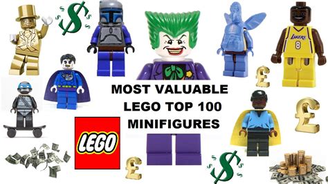 Complete List Of Top 100 Most Valuable Rarest Lego Figures Minifigs
