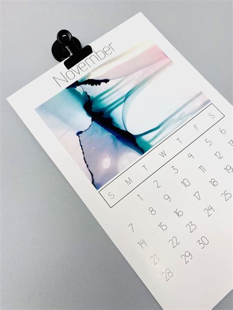 2021 Ink Calendar Sold Out