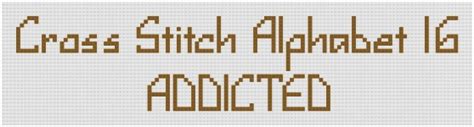914 cross stitch letter patterns products are offered for sale by suppliers on alibaba.com. Alphabet 16 Free Cross Stitch Pattern