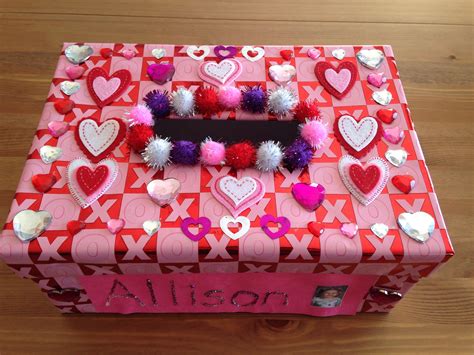 Valentine Box For Preschool Valentines Day Craft Preschool Craft