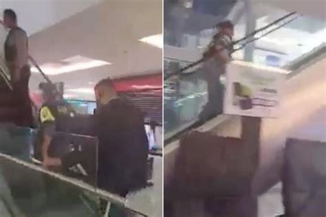 Criminosos Perseguem E Tentam Esfaquear Homem Dentro De Shopping Em Manaus