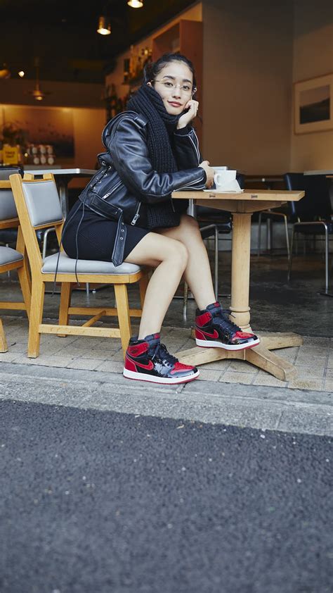 【nike公式】snkrs Style Aj1 Patent Bred With Yurino