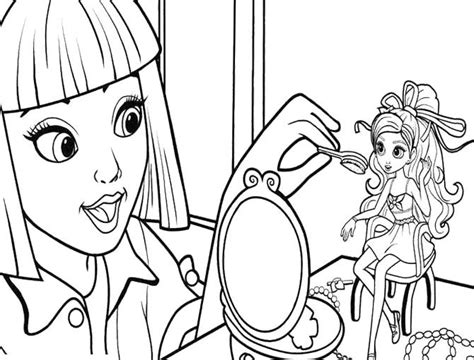 Barbie Thumbelina Coloring Pictures Barbie Coloring Pages Barbie